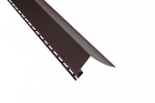 Планка околооконная коричневая Т-17 3000мм Альта Классика