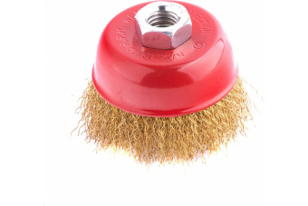 Щётка для УШМ 75 мм М14 чашка MATRIX