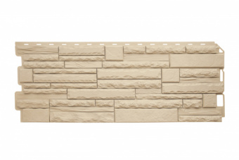 Фасадная панель Камень скалистый песчаный ЭКО 1,1*0,43м