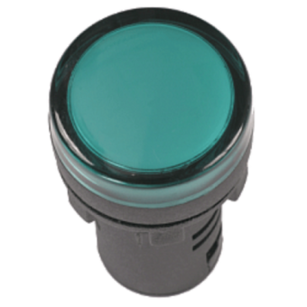 Лампа AD22DS(LED)матрица d22мм зеленый 230В  ИЭК (упак.600/10)