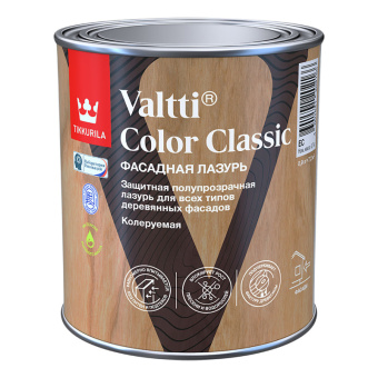 Лазурь Tikkurila VALTTI COLOR CLASSIC EC 0,9л