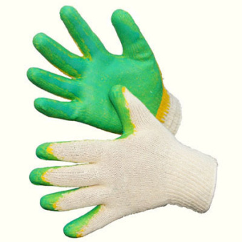 Перчатки х/б 2-ой обливные