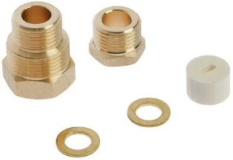 Сальниковый ввод для кабеля в трубу универсальный (1/2", 3/4")