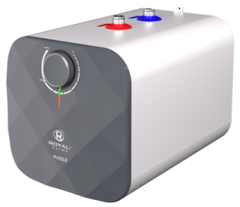 Водонагреватель накопительный   7л под мойкой квадратный, мех.управ (эмаль) PUZZLE
