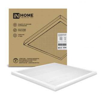 Панель свет. универ. 75Вт 6500К 6200Лм призма 595х595х19 LPU-02 IP40   IN HOME