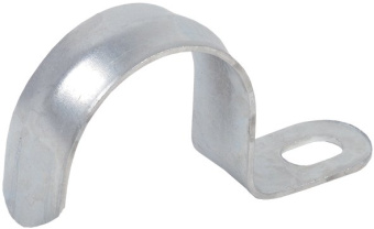 Скоба металл.однолапковая d16-17мм (упак.4000/100)