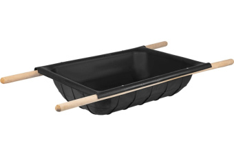 Носилки садово-строительные с ручками грузоподъемность 90кг объем 70л Сибртех