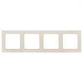 Стокгольм Рамка 4-местная белая EKF PROxima