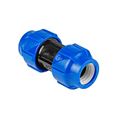 Муфта соединительная компрессионная ДУ-63 мм ПНД Valfex