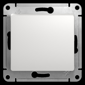 Механизм Переключателя СП 1-кл. белый "GLOSSA" (упак.20) GSL000161