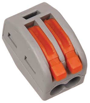 Строительно-монтажные клеммы 2-проводные LD222-412, артикул 32396, уп.100шт FERON