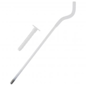 Кронштейн плоский с дюбелем 7*300мм  (50)