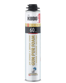 Пена монтажная проф KUDO TREND WINDOW 60 всесезонная -10°С