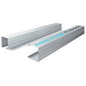 Профиль стоечный КНАУФ ПС 50x50x3000 мм, 0,6 мм