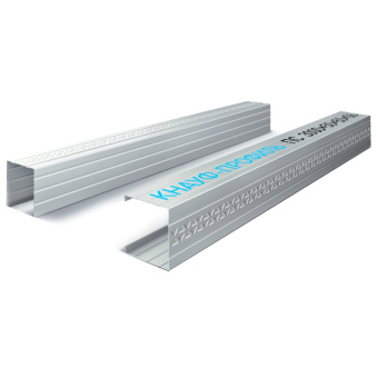 Профиль стоечный КНАУФ ПС 50x50x3000 мм, 0,6 мм