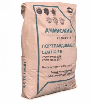 Цемент М-400 (Ачинск), 25 кг Цемент М-400 (Ачинск), 25 кг