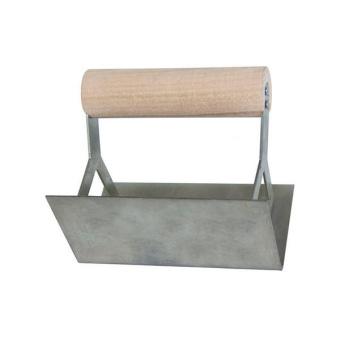 Мастерок кельма стальной для внутренних углов средняя 125*65 мм