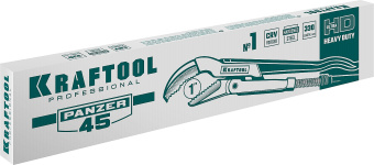 Ключ трубный рычажный №1 Тип 45 захват до 40 мм RANZER-45 KRAFTOOL