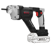 Вибратор PIT SOLO PMV20H-25A аккум для бетона глубинный 20В, Ø25мм,3100об/мин, 6200вибр/мин, бул 1,5м без АКБ