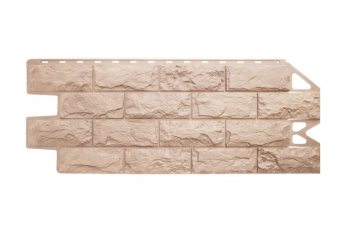 Фасадная панель Фагот ЭКО кремовый 1,16*0,45м