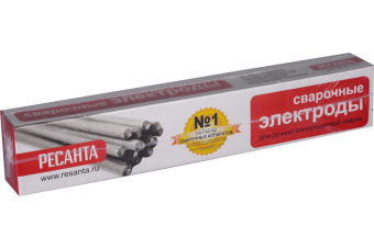 Электроды марки МР-3 d-2,0 мм пачка 1 кг Ресанта