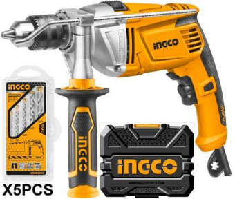 Электрическая дрель ударная INGCO ID11008-1 INDUSTRIAL