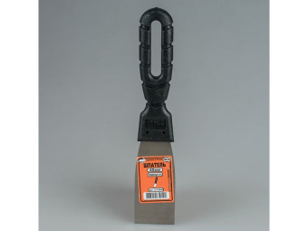 Шпатель 40 мм с черной ручкой нержавеющая сталь 311-0040