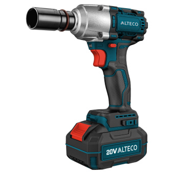 Бесщёточный аккумуляторный ударный гайковерт CIW 20-500 Li BL ALTECO Бесщёточный аккумуляторный ударный гайковерт CIW 20-500 Li BL ALTECO