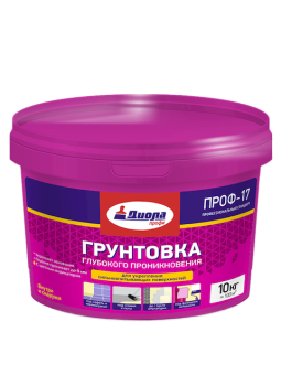 Грунтовка глубокого проникновения ПРОФ СТ-17 ДИОЛА 3 кг