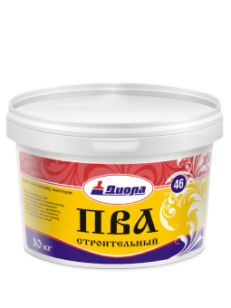 Клей ПВА строительный Диола-46 10 кг