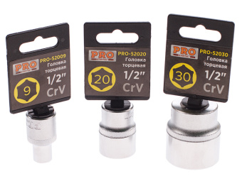 Головка торцевая 30 мм 1/2" PRO STARTUL PRO-52030