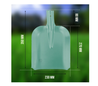 Лопата совковая сталь ГОСТ 19596-87 без черенка Грядково 500000