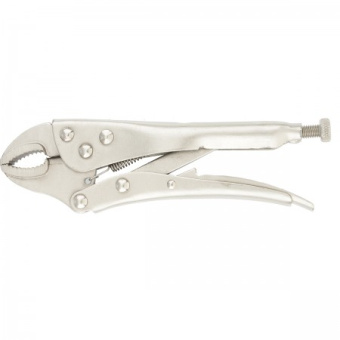 Зажим с фиксатором 180 мм полукруглый захват SPARTA 184205