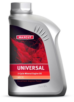 Масло 2 ТАКТ минеральное MAXCUT 2T UNIVERSAL 1л Масло 2 ТАКТ минеральное MAXCUT 2T UNIVERSAL 1л