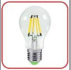 Лампа светодиодная LED-А60-deco 9Вт 230В Е27 4000К 810Лм  прозр. IN HOME