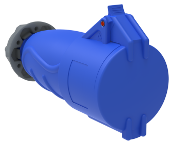 Розетка переносная ССИ-223 32А-6ч/200-250В 2Р+РЕ IP44 MAGNUM ИЭК