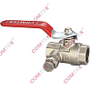 Кран шаровый   3/4" в/в с дренажем и воздухоотводчиком рычаг Comtek (12) ХХ
