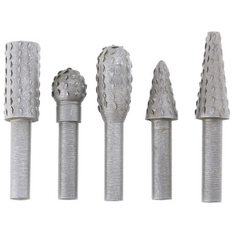 Набор шарошек по дереву 5 штук MATRIX 70499