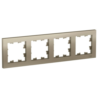 Рамка 4-пост. универсальная, шампань ATLASDESIGN