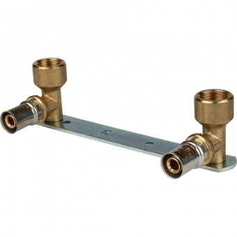 Водорозетка-пресс двойная  ВР 16x1/2" STOUT