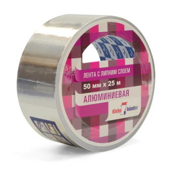 Лента алюминиевая лента 50мм*25м Klebebander в и/у