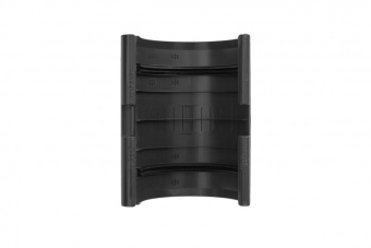 Муфта желоба ПВХ графит Элит