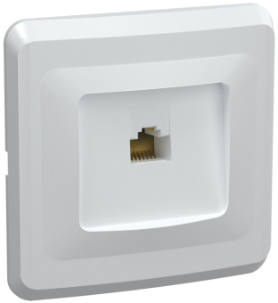 РК10-ВБ Розетка 1-ая комп. RJ45 Cat5e ВЕГА белый IEK РК10-ВБ Розетка 1-ая комп. RJ45 Cat5e ВЕГА белый IEK