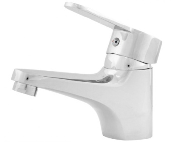 Смеситель  для умывальника однорычажный, излив литой, карт. 40 (латунь) RUSANT РC-У 34-01 (с п 40 см)