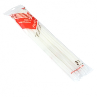 Хомут 5х300 мм P6.6 стандартный (белый) уп.(100шт) FlexLock PROxima