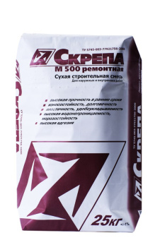 Скрепа конструкционная М500, 25 кг