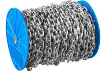 Цепь короткое звено оцинк.2 (80 м)