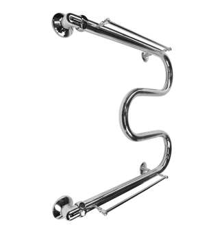 Полотенцесушитель М-обр. 32ПС (1") 500*500 с полкой