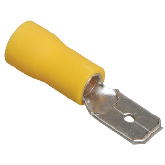 Наконечник плоский Изолированный (папа) РпИп 6-250, LD401-60250 (DIY упаковка 10 шт)