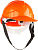 Каска защитная оранжевая реечный механизм ЗУБР 11090_z01 Каска защитная оранжевая реечный механизм ЗУБР 11090_z01